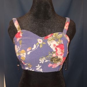 Floral Crop Top